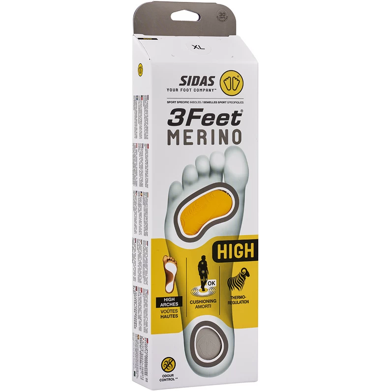 Sidas 3 Feet Merino High Inlegzolen 6 Sidas 3 Feet Merino High Inlegzolen - Afbeelding 6