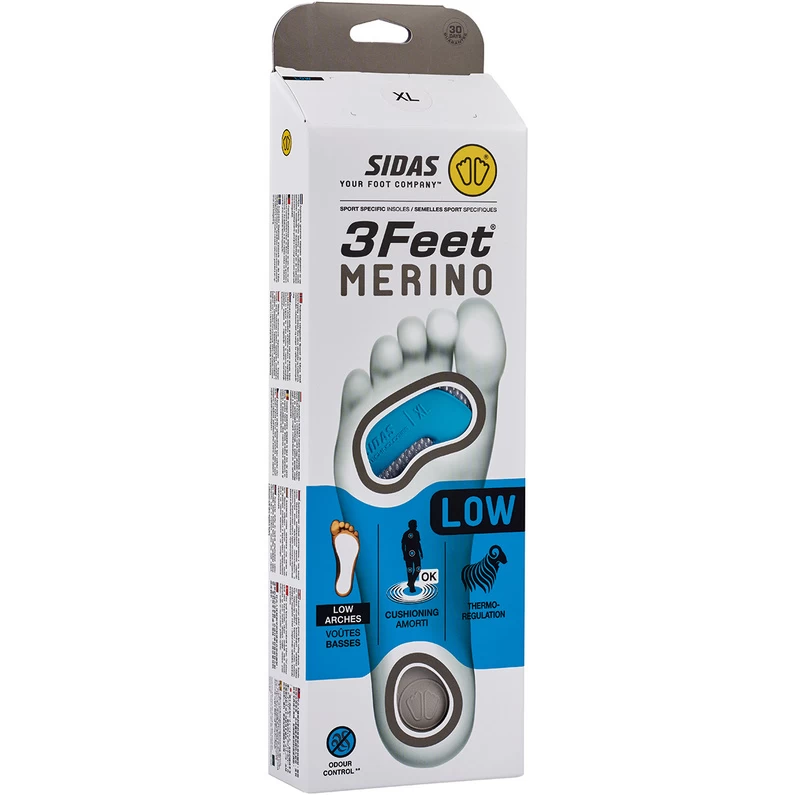 Sidas 3 Feet Merino Low Inlegzolen 6 Sidas 3 Feet Merino Low Inlegzolen - Afbeelding 6